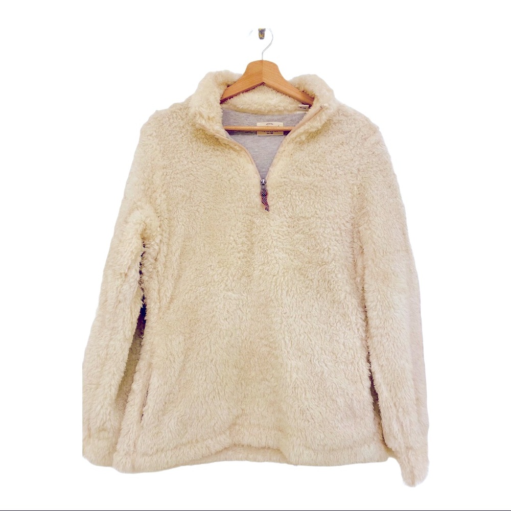 NWOT. Weatherproof Vintage Cream Sherpa Size Small - Picture 1 of 7
